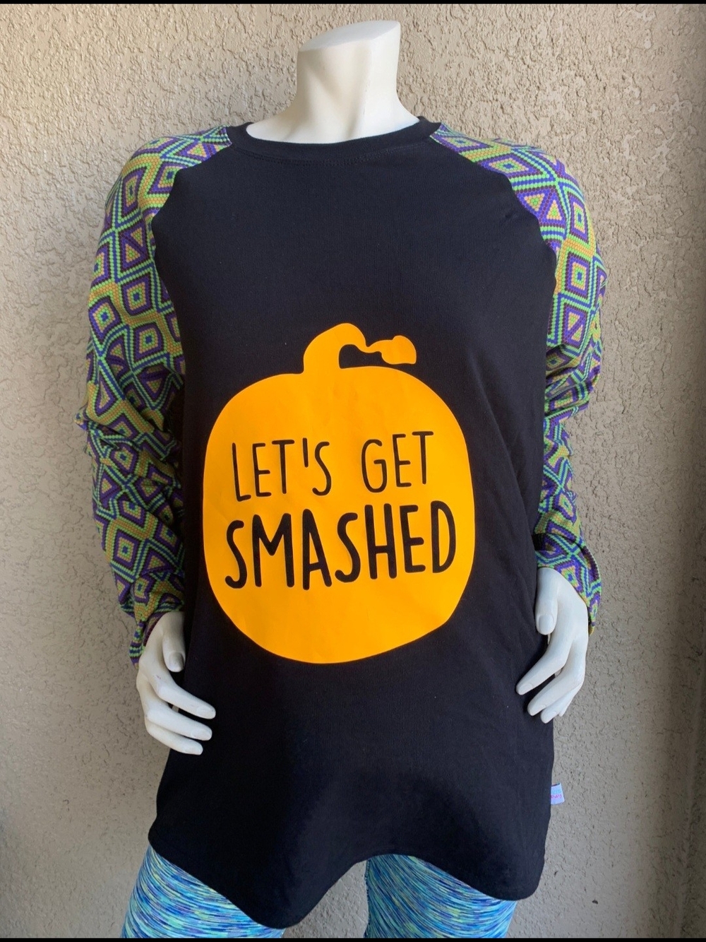 Adult XL Halloween Let's Get Smashed Tee